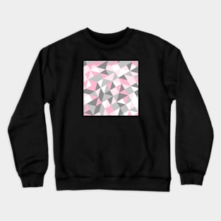 Demigirl Pride Tilted Geometric Shapes Collage Crewneck Sweatshirt